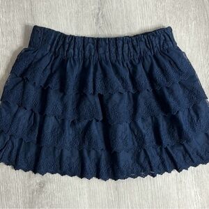 A&F Abercrombie shabby chic mini skirt